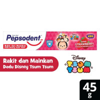 PEPSODENT KIDS PASTA GIGI ANAK STRAWBERRY 45GR EDISI DISNEY ~ ORIGINAL 100%