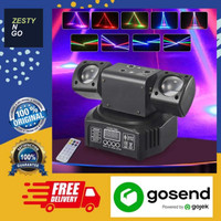 GVT Lampu Sorot LED Laser Beam Disco RGBW Moving Head DMX512 36W - G36
