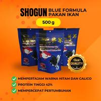 Pelet Shogun Import Thailand Blue Formula 500 g  Makanan Pelet Pakan Ikan Koki  Tipe sinking