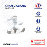 DUPON Kran Cabang / Kran Double Shower Bak Mandi P632-P9