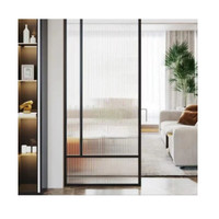 a. FLUTED REEDED MORU GLASS WINDOW STICKER | Sticker Kaca Fluted