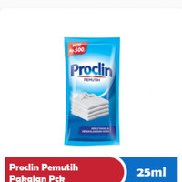 Proclin pemutih pakaian reguler 25ml x 12 sachet