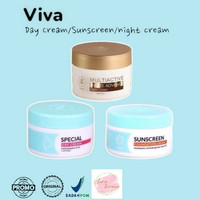 Viva Day Cream / Night Collagen Cream / Sunscreen Foundation