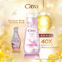 Citra UV Body Lotion Radiant Glow Pearl 110ml - Mencerahkan dan Glowing