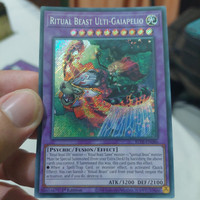 Ritual Beast Ulti-Gaiapelio - Secret Rare 1st BLTR yugioh