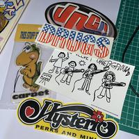 Sticker Supreme, JNCO, Hysteric Galmour, Perks and Mini, air freshner Carpet Company