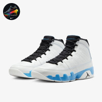 Nike air Jordan 9 powder blue BNIB/ORIGINAL Sneakers pria