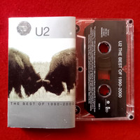 kaset pita tape original : U2 ' THE BEST OF 1990-2000 / Made in EU