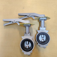 butterfly valve kitz 10k 2" inch/ butterfly alumunium kitz DN50