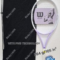 RAKET TENIS WILSON SOLESTE 105 - PWS TECHNOLOGY - ORIGINAL WILSON