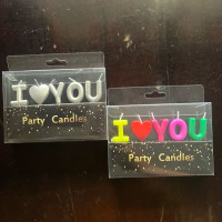 lilin ulang tahun lilin valentine i love you cute lucu murah cantik aesthetic