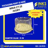 MIKA CT 15 IVORY MIKA TUMPENG MINI BOLU KUE PUDING