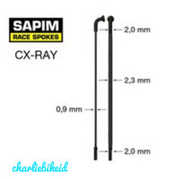 Spoke Jari jari SAPIM CX RAY Ultralight