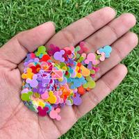 Hiasan Sparkle MICKEY MOUSE Tikus Mixed Resin Nail Art Kuku GROSIR PRAKARYA Glitter Decoration Crystal Sequins Sequin Kerajinan Kesenian Hias Pretty Pernak Pernik Campuran Aksesoris Nailart Accessories Taburan Tabur Bahan Seni Malang