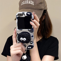 Ready totoro griptok stand holder samsung z flip 6 zflip 6 z flip6 casing chain lucu