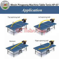 Best Choice Mesin Robot Pingpong Tenis Meja Huipang Hp-07 Bola Ping Pong Latihan