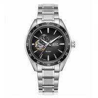 Jam Tangan Pria Expedition E 6858 MABTEBA E 6858 MA BTEBA Automatic Black Dial Silver Stainless Original Resmi