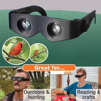 Kacamata Teleskop Fishing Telescope Glasses Teropong Pembesar Jarak Pandang Jauh Membaca Baca Lansia