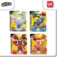 Heroes of Goo Jit Zu Smash Strikers: 4 to Collect With Unique Goo Fillings - Assorted Mainan Anak Action Figure