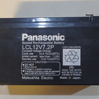 Battery UPS Panasonic 12V 7ah
