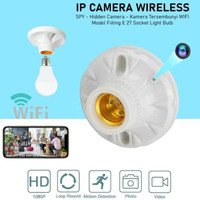 new CCTV IP CAM kamera spy fitting bohlam 8mp Full HD 1080P kamera Cctv wifi Pantau lewat hp
