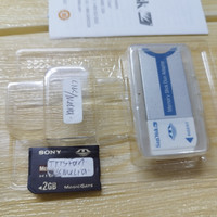 memory sony 2gb dan memory stick duo adaptor