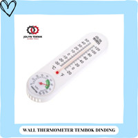 THERMOMETER TEMBOK DINDING ALAT PENGATUR SUHU RUANGAN 9 INCH