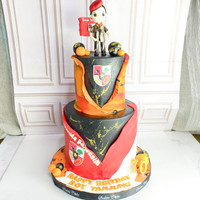 Kue Ulang tahun/Birthday Cake/Kue Ultah Tema Pemuda Pancasila/Kue Birthday Jakarta