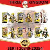 DECOOL BRICK DE COOL BRICKS THREE KINGDOM SAMKOK 3 RAJA GUAN HAI ZHANG LIANG NANHUA LAOXIANG ZHANG BAO ZHANG JIAO ZHANG MANCHENG FIGURE KARAKTER THREE KINGDOM SERIES 20349 - 20354 TIPE I