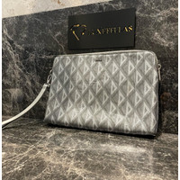 CD Diamond Grey Clutch Pochette