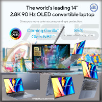 ASUS Vivobook Flip TP3407SA-OLED7151M Core Ultra 7 256V 16GB 512GB W11 OHS 2024 Microsoft 365