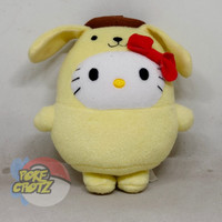 Boneka Hello Kitty Sanrio Pompompurin Costume Macdonald Plush 15cm