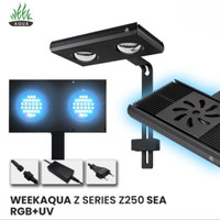 Week Aqua Z Series Z250 SEA Full Spectrum RGB + UV Light Lampu Aquarium Akuarium Air Laut Marine