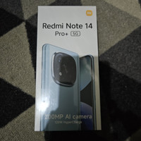 Xiaomi Redmi Note 14 Pro Plus 5G 12/512Gb New Segel Resmi