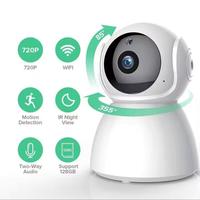 Monitor bayi cctv wifi 1080P HD dengan kamera video kamera pengasuh bayi tidur Audio dua arah auto tracking kamera keamanan rumah babyphone