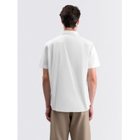 [NEW] LIVEHAF - OXFORD SHORT SHIRT WHITE