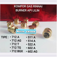 Burner Api Lilin Kompor Rinnai 1 pcs