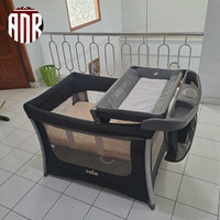 JOIE ILLUSION BABY CRIB/BABY BOX PRELOVED - WELL USED