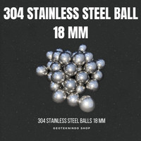 304 Stainless Steel Balls for Grinding Polishing Used in Ball Mill Machine - 250g