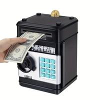 WP004 Children's toy safe deposit box boys and girls play at home toys financial password box anti drop deposit box