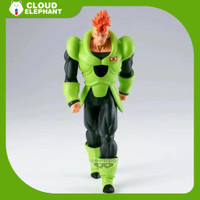 Top 20cm Android 16 Figure Banpresto Anime Dragon Ball Z Android 16 Action Figure Pvc Gk Model Collectible Toy Gifts