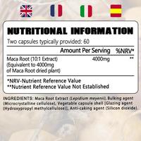 Xemenry - Kapsul Vegetarian Maca Kemurnian Tinggi - 120 Kapsul Vegetarian - Dibuat Di As - Berkualitas Tinggi - Mendukung Energi Dan Pola Pikir Original Produk