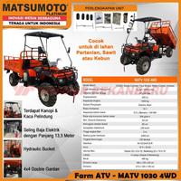 Mobil Farm ATV Kebun MATSUMOTO MATV 1030 4WD