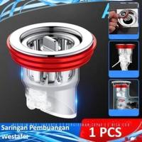 Filter Anti Serangga Kecoa Saringan Pembuangan Kamar Mandi Avur Back flow