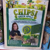 Serbuk kayu chispi green apel 3,2kg