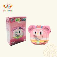[SBI TOYS] 1 pcs Mainan Bongkar Pasang Model Doonut Karakter Sanrio
