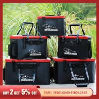 Fishing Bucket EVA Foldable Thickened Live Fish Box Portable Outdoor