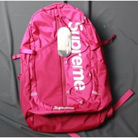supreme backpack ss17 red