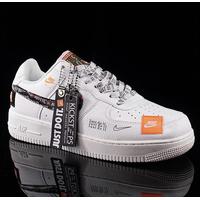 white air force just do it