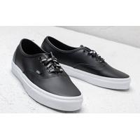 black leather vans authentic